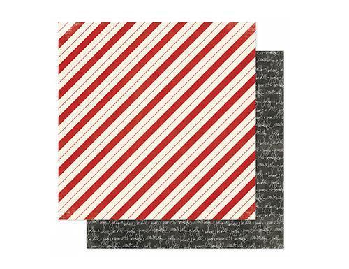 Scrapbooking  Believe Peppermint Stix Paper Heidi Swapp