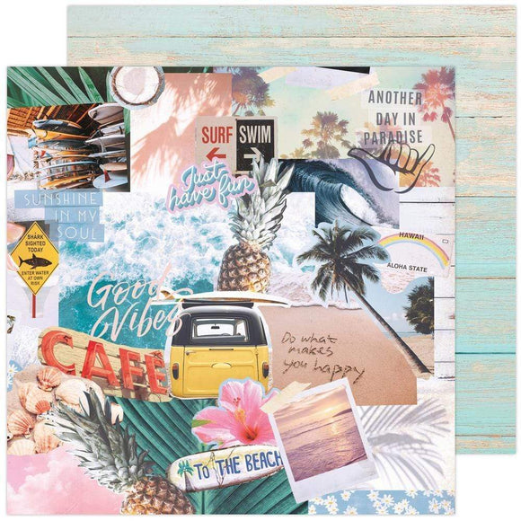 Scrapbooking  Heidi Swapp Care Free Double-Sided Cardstock 12