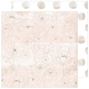 Scrapbooking  Heidi Swapp Care Free Double-Sided Cardstock 12"X12" - Morning Meadow Paper 12"x12"