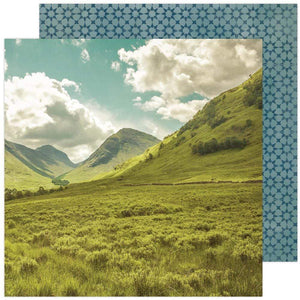 Scrapbooking  Heidi Swapp Care Free Double-Sided Cardstock 12"X12" - Outdoorsy Paper 12"x12"