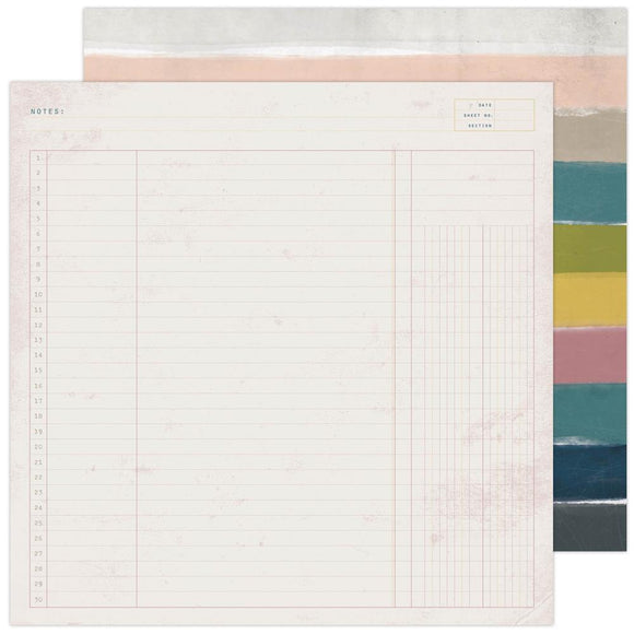Scrapbooking  Heidi Swapp Care Free Double-Sided Cardstock 12