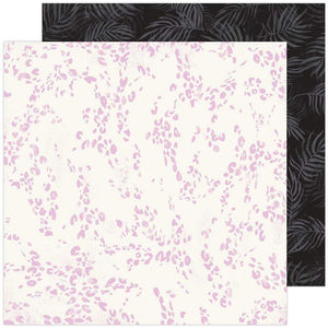 Scrapbooking  Heidi Swapp Old School Double-Sided Cardstock 12"X12" - Art District Paper 12"x12"