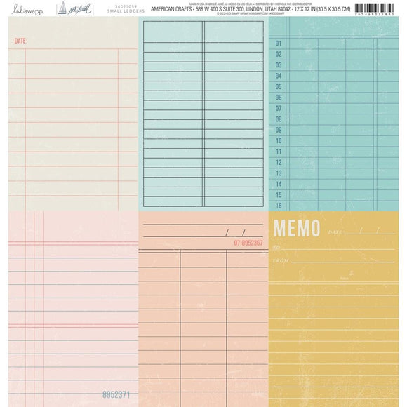 Scrapbooking  Heidi Swapp Set Sail Double-Sided Cardstock 12