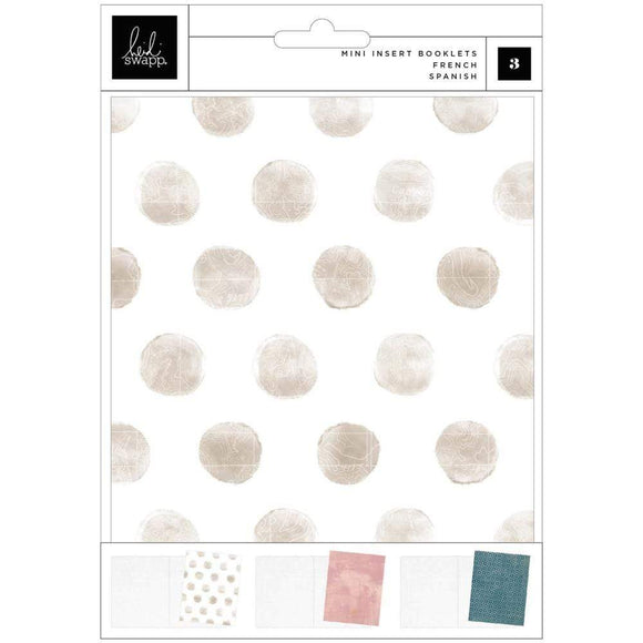 Scrapbooking  Heidi Swapp Storyline Chapters Mini Insert Book Set Mount 3/pk Paper 12