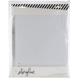 Scrapbooking  Heidi Swapp Storyline2 Refill Pack 8.5"X11" 36/Pkg Paper Collections 12x12