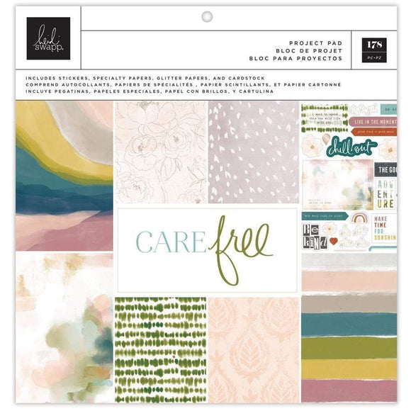 Scrapbooking  Heidi Swapp Single-Sided Paper Pad 12