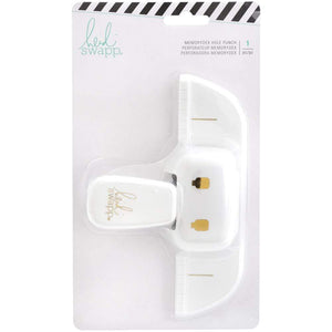 Scrapbooking  Heidi Swapp Memorydex 2-Slot Hole Punch Punch