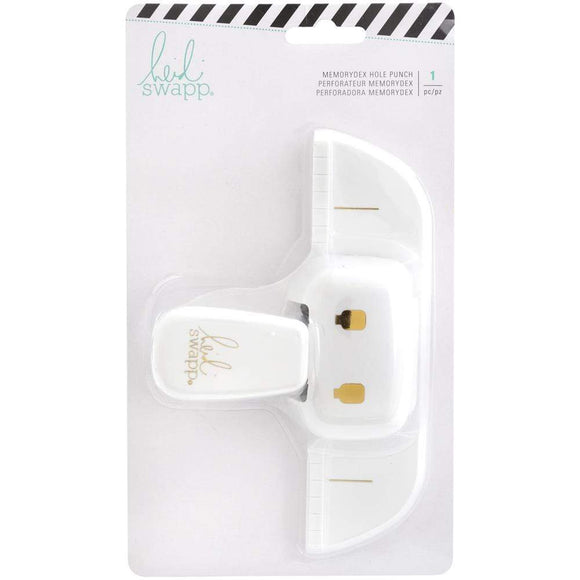 Scrapbooking  Heidi Swapp Memorydex 2-Slot Hole Punch Punch
