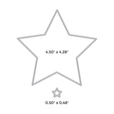 Scrapbooking  Hero Arts Infinity Dies Nesting 5 Point Stars DIES