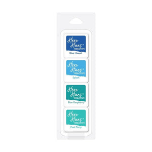 Scrapbooking  Hero Arts Dye Ink Cubes 4/Pkg Sea Palette INK