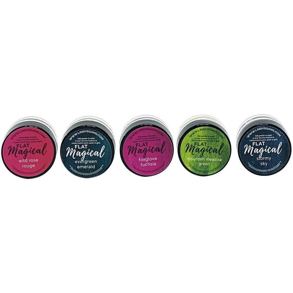 Scrapbooking  Lindy's Stamp Gang Flat Magicals .25oz 5/Pkg Mountain Meadows Paper Collections 12x12