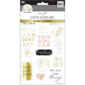 Scrapbooking  Happy Planner Stickers 5/Sheets Teresa Collins, 95/Pkg Planners