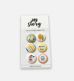 Scrapbooking  My Story Scrapbooking Flair Embellishments- Home Embellishments