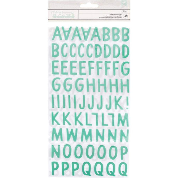 Scrapbooking  Pebbles Peek-A-Boo You Thickers Stickers 5.5