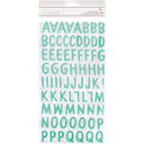 Scrapbooking  Pebbles Peek-A-Boo You Thickers Stickers 5.5"X11" 154/Pkg Alpha/Puffy Alphas