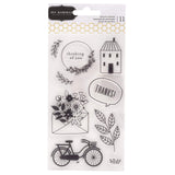 Scrapbooking  Jen Hadfield - This Is Family, Clear Acrylic Stamps, 11pk Ephemera
