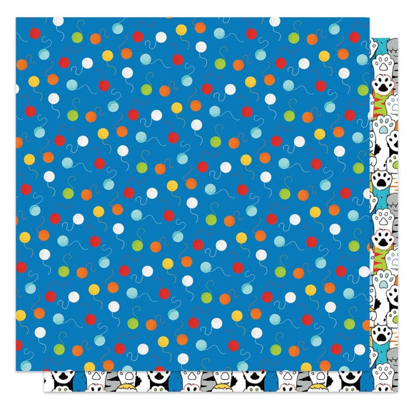 Scrapbooking  Photo Play Meow Double-Sided Cardstock 12