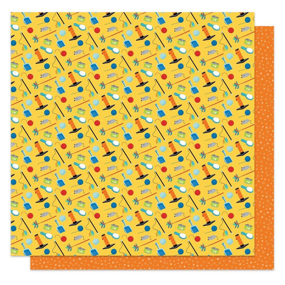 Scrapbooking  Photo Play Meow Double-Sided Cardstock 12