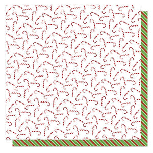 Scrapbooking  PhotoPLay Santa Paws Double-Sided Cardstock 12"X12" - Sweet Sticks Paper 12"x12"