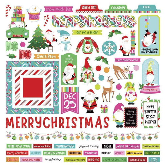 Scrapbooking  Tulla & Norbert's Christmas Party Stickers 12