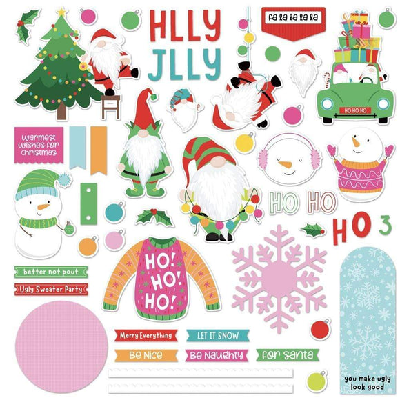 Scrapbooking  Tulla & Norbet's Christmas Party Stickers 12