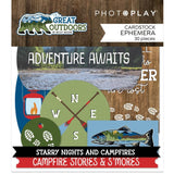 Scrapbooking  The Great Outdoors Ephemera Cardstock Die-Cuts 30pk ephemera