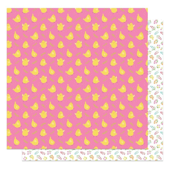 Scrapbooking  Hop To It Double-Sided Cardstock 12