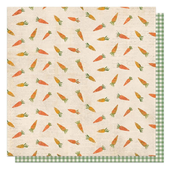Scrapbooking  Photoplay Bunnies & Blooms Double-Sided Cardstock 12