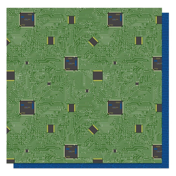 Scrapbooking  Photoplay Gamer Double-Sided Cardstock 12