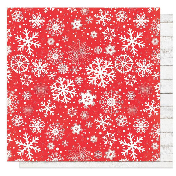 Scrapbooking  Photoplay It's A Wonderful Christmas Double-Sided Cardstock 12