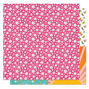 Scrapbooking  Photoplay Oh What A Beautiful Day Double-Sided Cardstock 12"X12" - So Charming Paper 12"x12"