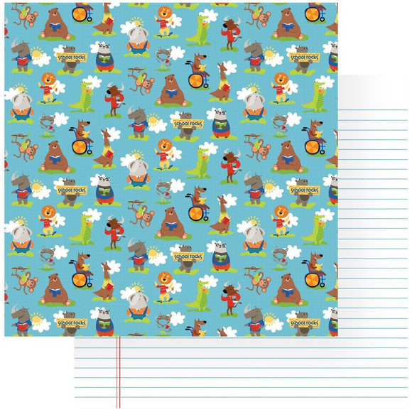 Scrapbooking  Recess 1 Double-Sided Cardstock 12