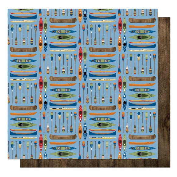 Scrapbooking  The Great Outdoors Double-Sided Cardstock 12