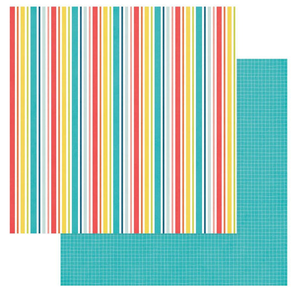 Scrapbooking  We Can Just Stay Home Double-Sided Cardstock 12