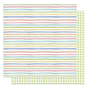 Scrapbooking  Hush Little Baby Girl Double-Sided Cardstock 12"X12" - My Crib Scrapbooking Paper