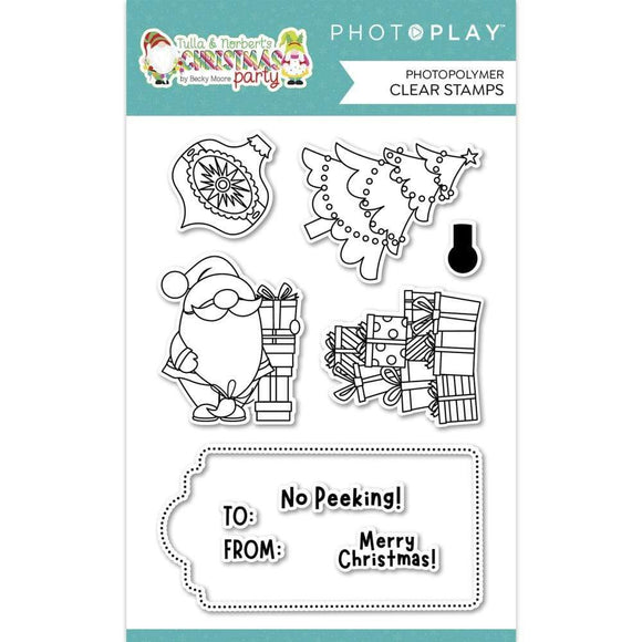 Scrapbooking  PhotoPlay Photopolymer Clear Stamps Christmas Morning stamps