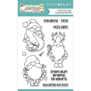 Scrapbooking  PhotoPlay Photopolymer Clear Stamps Gnomies stamps