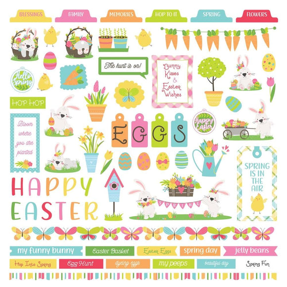 Scrapbooking  Hop To It Stickers 12