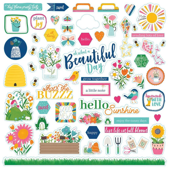 Scrapbooking  Photoplay Oh What A Beautiful Day Stickers 12