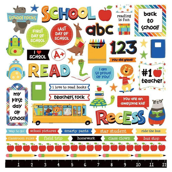 Scrapbooking  Recess 1 Stickers 12