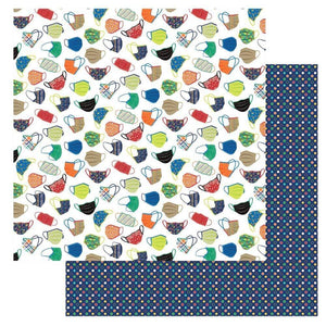 Scrapbooking  The New Normal Double-Sided Cardstock 12"X12" - Cover Your Face stickers