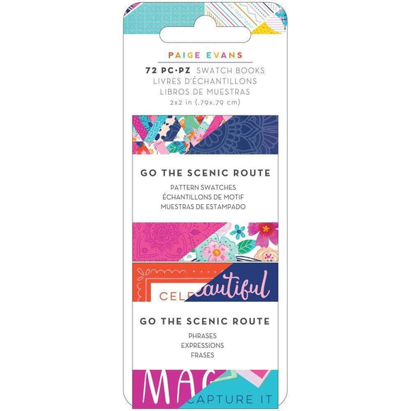 Scrapbooking  Paige Evans Go The Scenic Route Mini Swatch Books 2