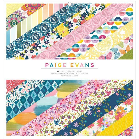 Scrapbooking  Paige Evans Wonders Single-Sided Paper Pad 12
