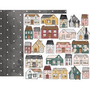 Scrapbooking  Auburn Lane Double-Sided Cardstock 12"X12" Paper No:5 Paper 12"x12"