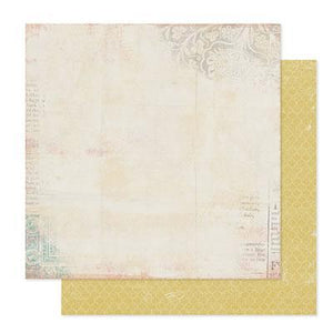 Scrapbooking  Cottage Farms Wheelbarrow Paper 12"x12"