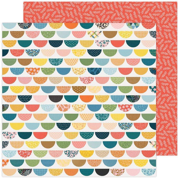 Scrapbooking  Paige Evans Bungalow Lane Double-Sided Cardstock 12