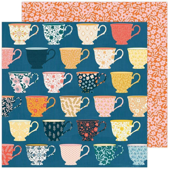 Scrapbooking  Paige Evans Bungalow Lane Double-Sided Cardstock 12