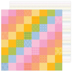 Scrapbooking  Paige Evans Garden Shoppe Double-Sided Cardstock 12"X12" - Paper 9 Paper 12"x12"