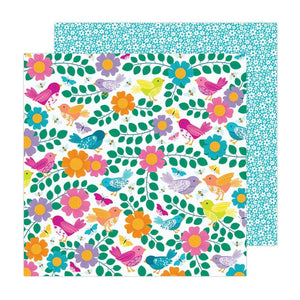 Scrapbooking  Paige Evans Splendid Double-Sided Cardstock 12"X12" -No 20 Paper 12"x12"