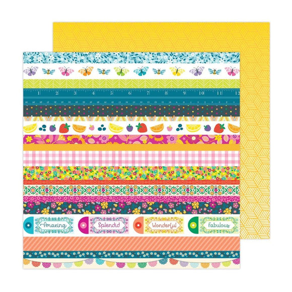 Scrapbooking  Paige Evans Splendid Double-Sided Cardstock 12